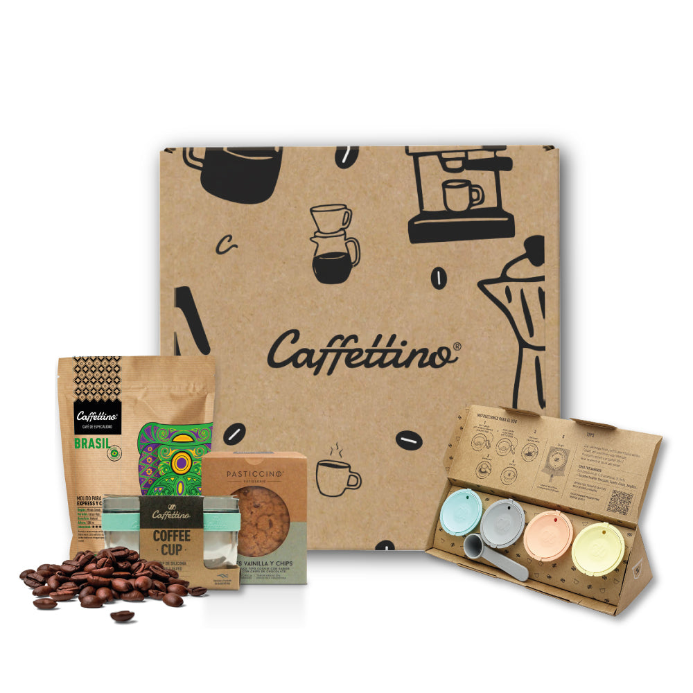 Box Cápsulas Recargables + Café de especialidad