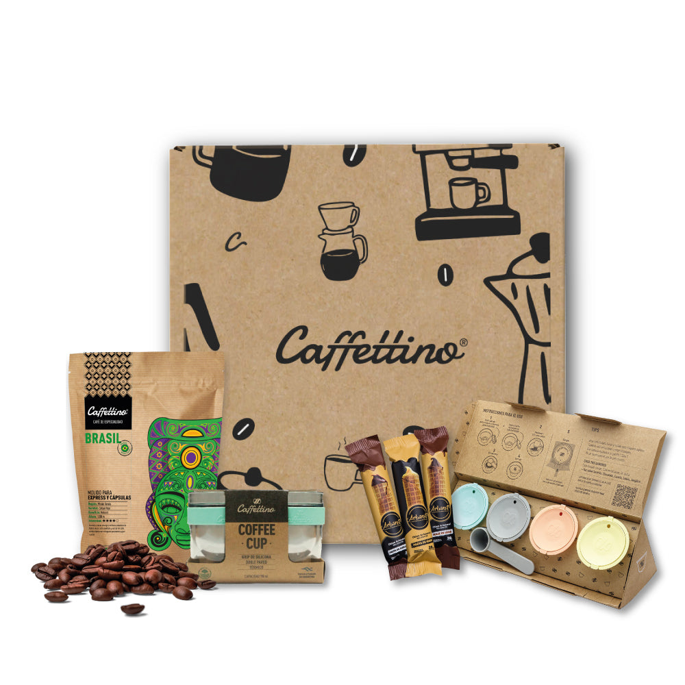Box Cápsulas Recargables + Café de especialidad