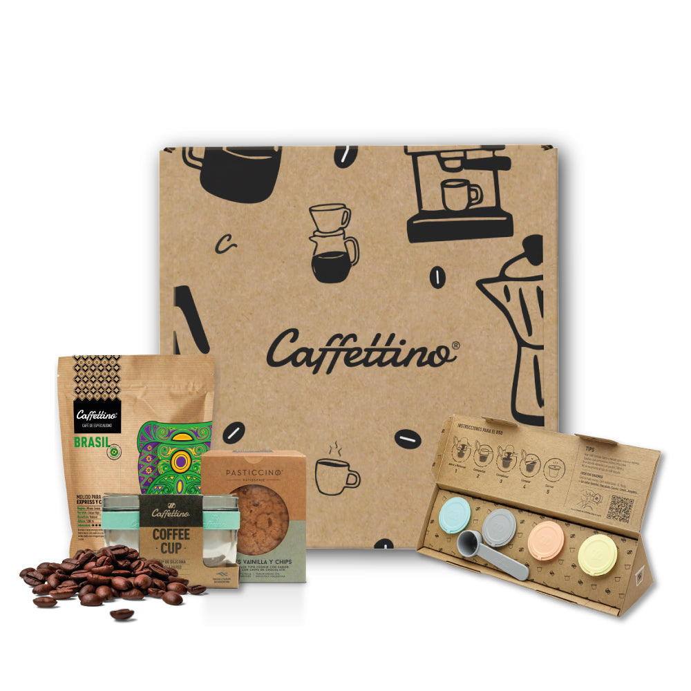 Box Cápsulas Recargables + Café de especialidad