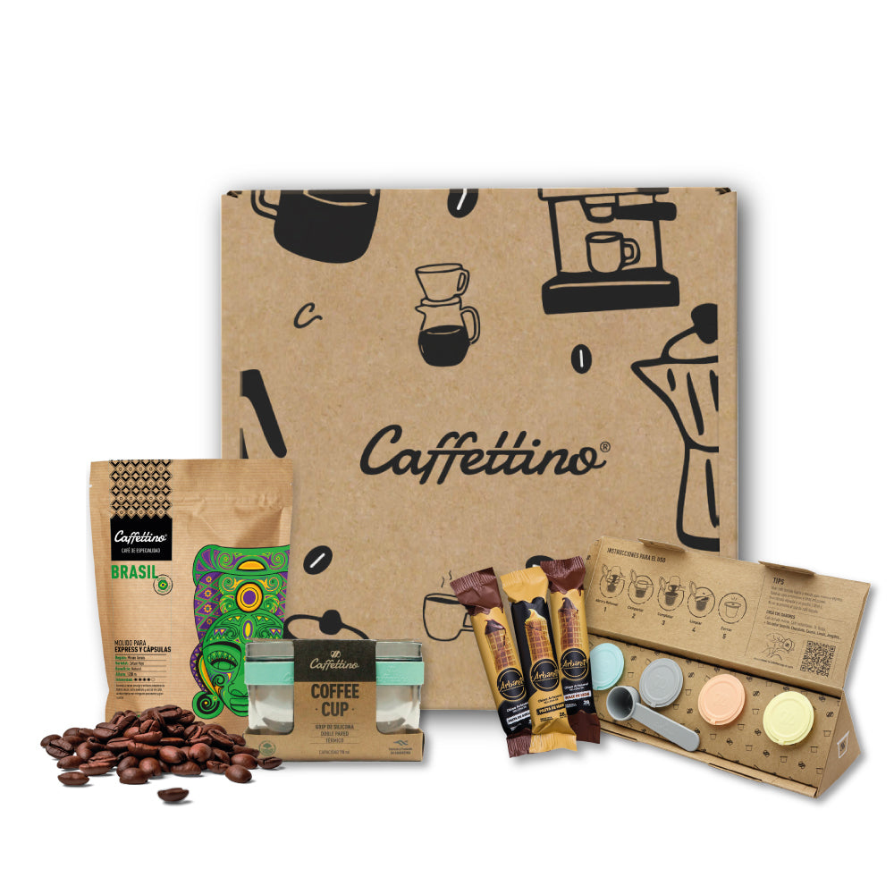 Box Cápsulas Recargables + Café de especialidad