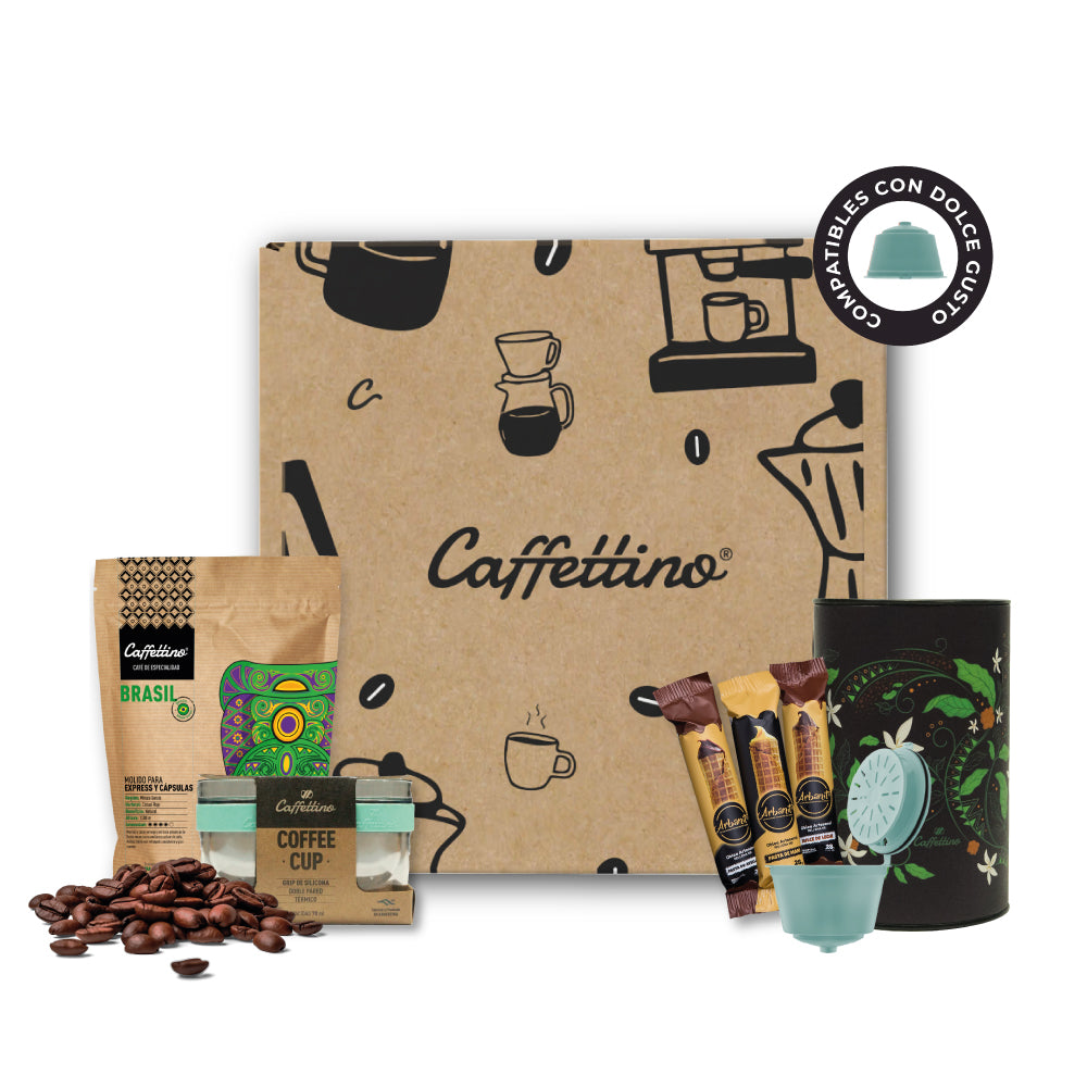 Box eco lata + Café de especialidad