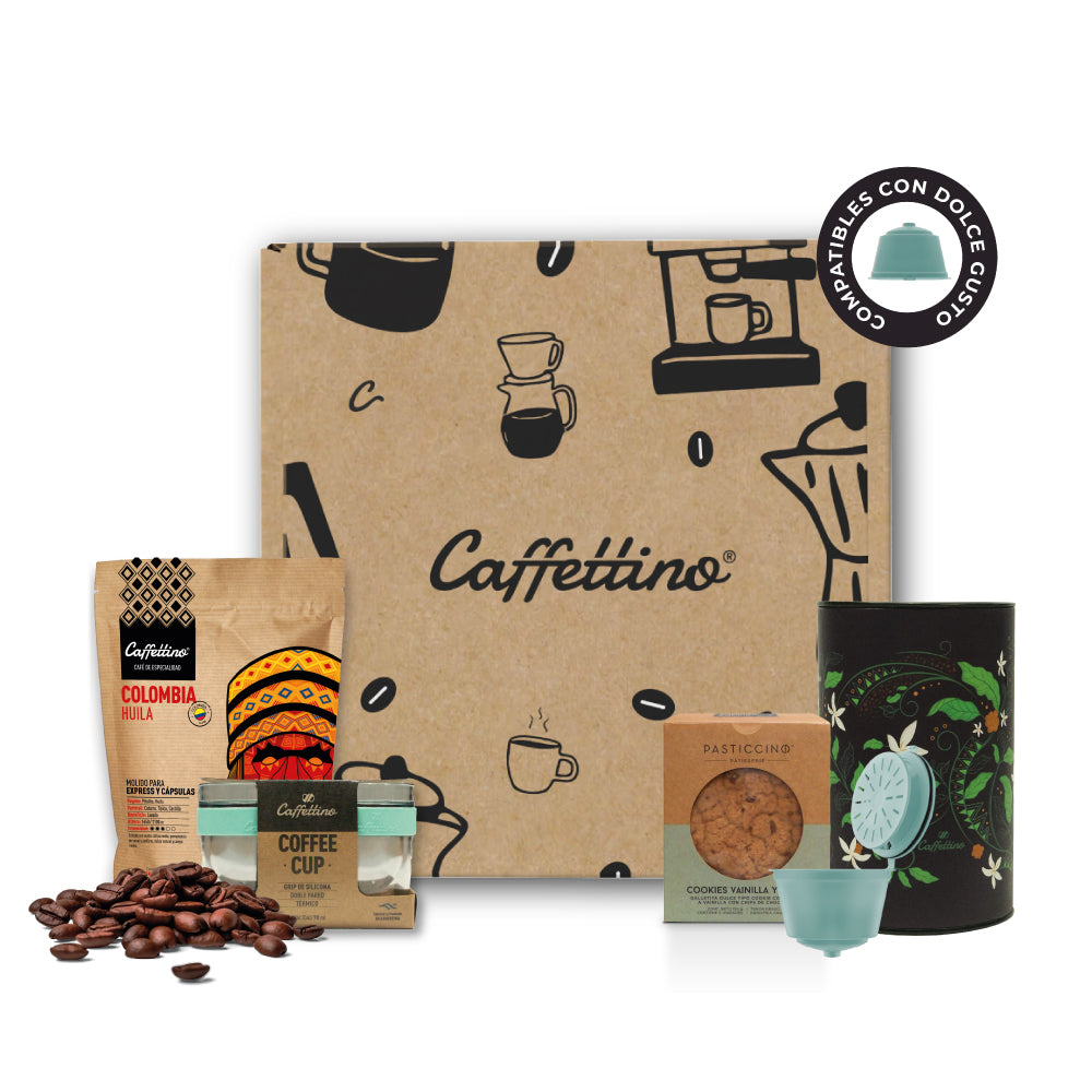 Box eco lata + Café de especialidad