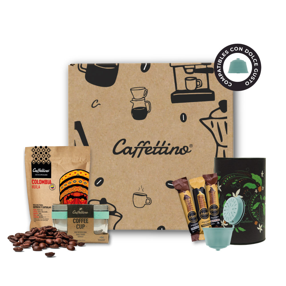 Box eco lata + Café de especialidad
