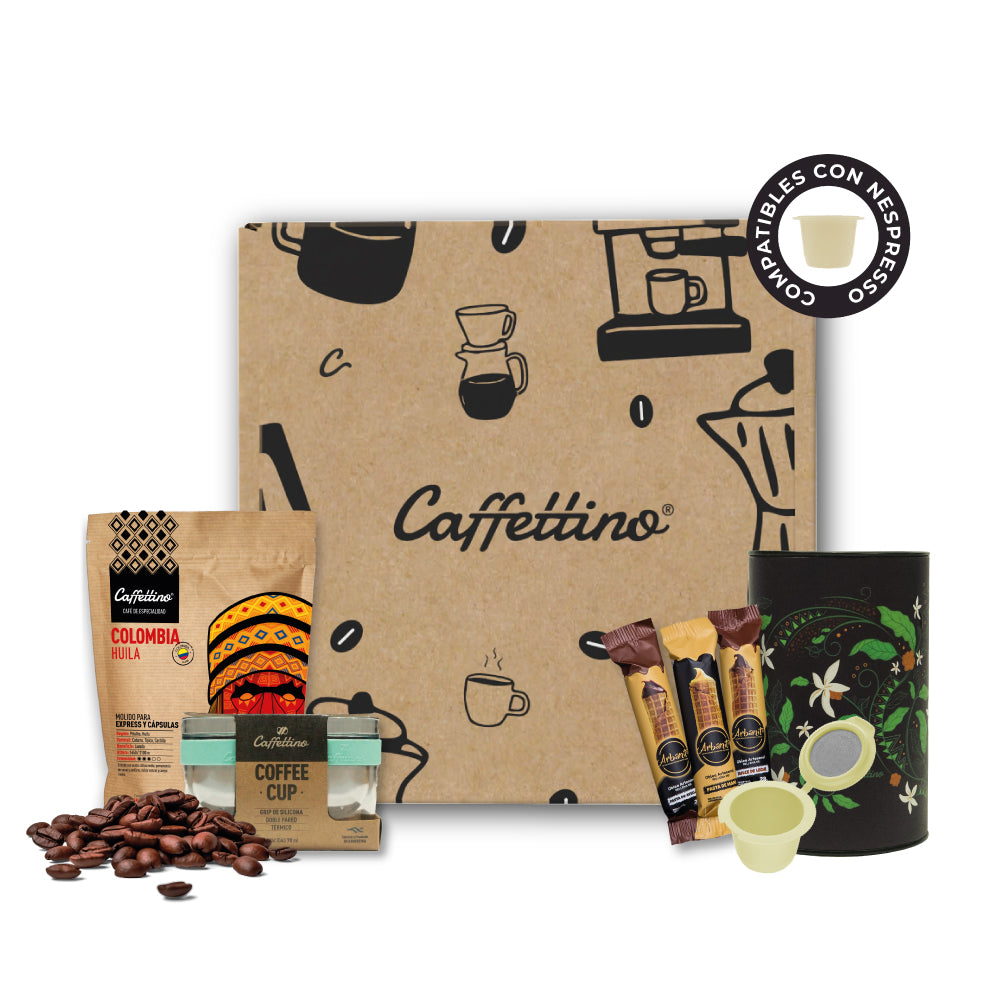 Box eco lata + Café de especialidad
