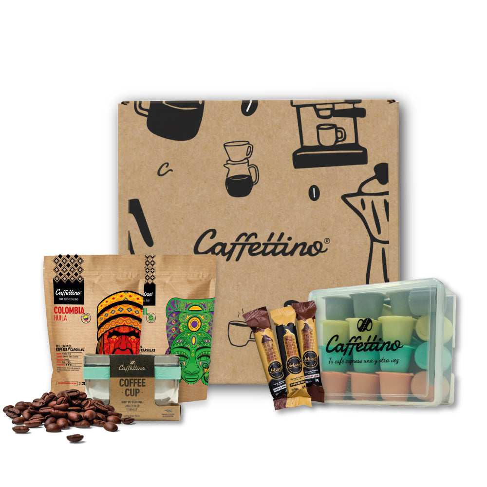 Box XL Cápsulas Recargables + Café de especialidad