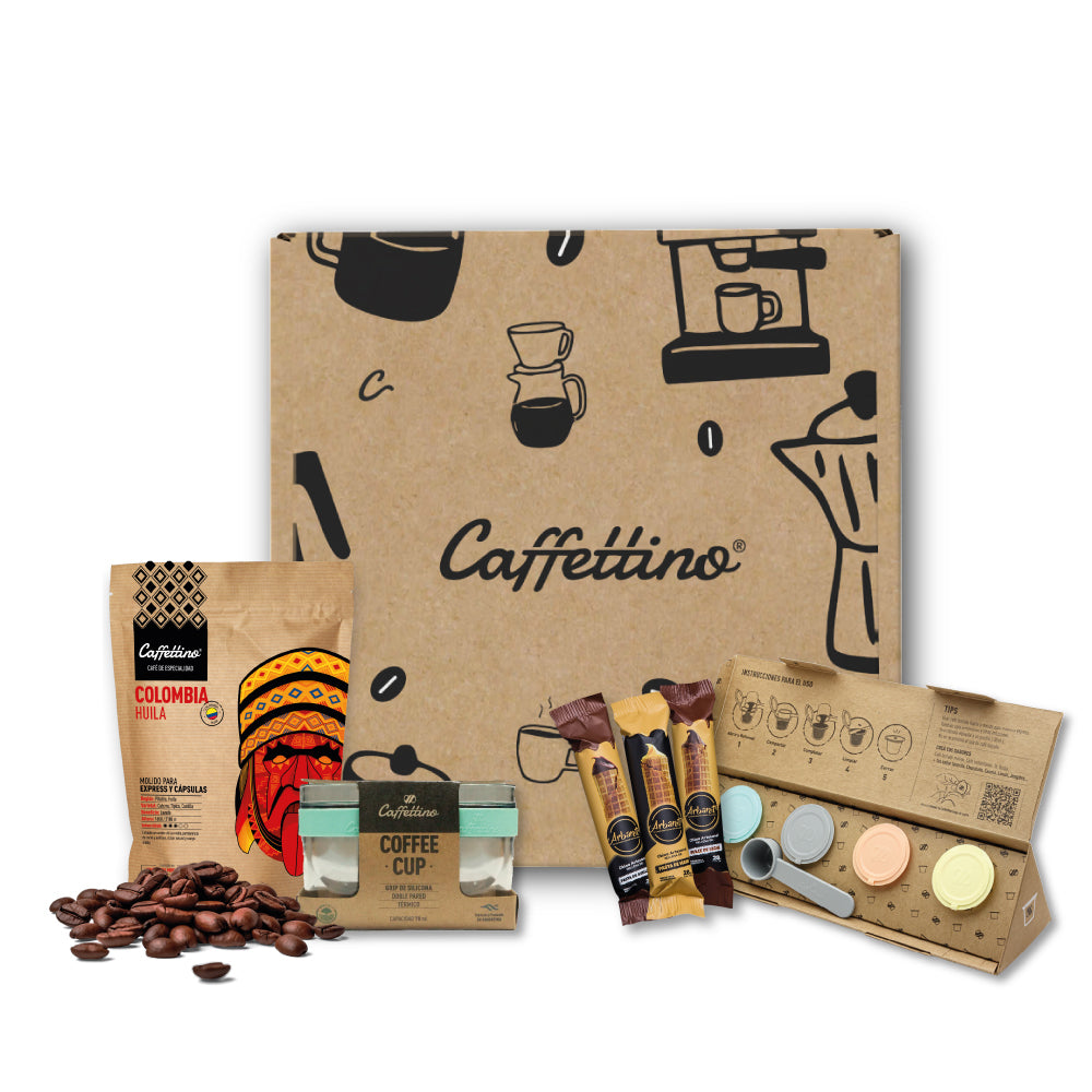 Box Cápsulas Recargables + Café de especialidad