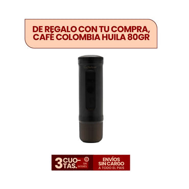 Cafetera espresso portátil carga USB Caffettino