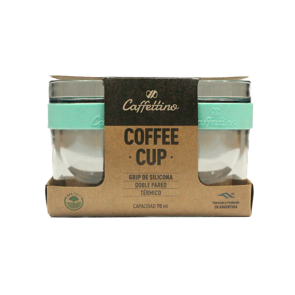 Pocillos doble pared Caffettino 70ml