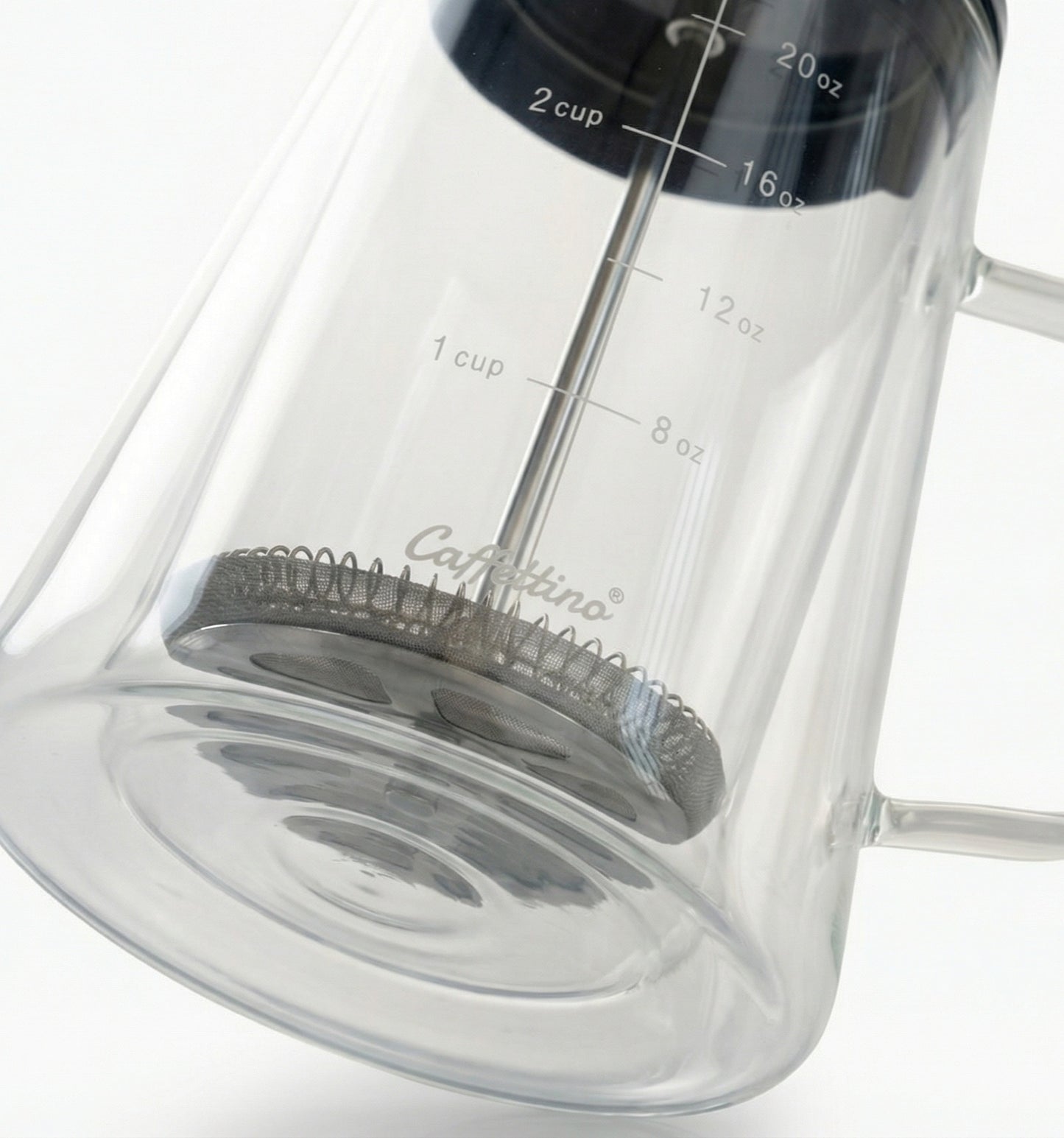 Cafetera prensa francesa doble pared 600ml Caffettino