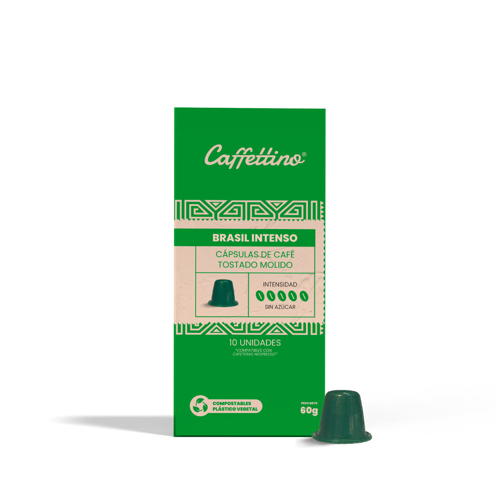 Cápsulas de café Brasil Intenso x 10u Para Nespresso