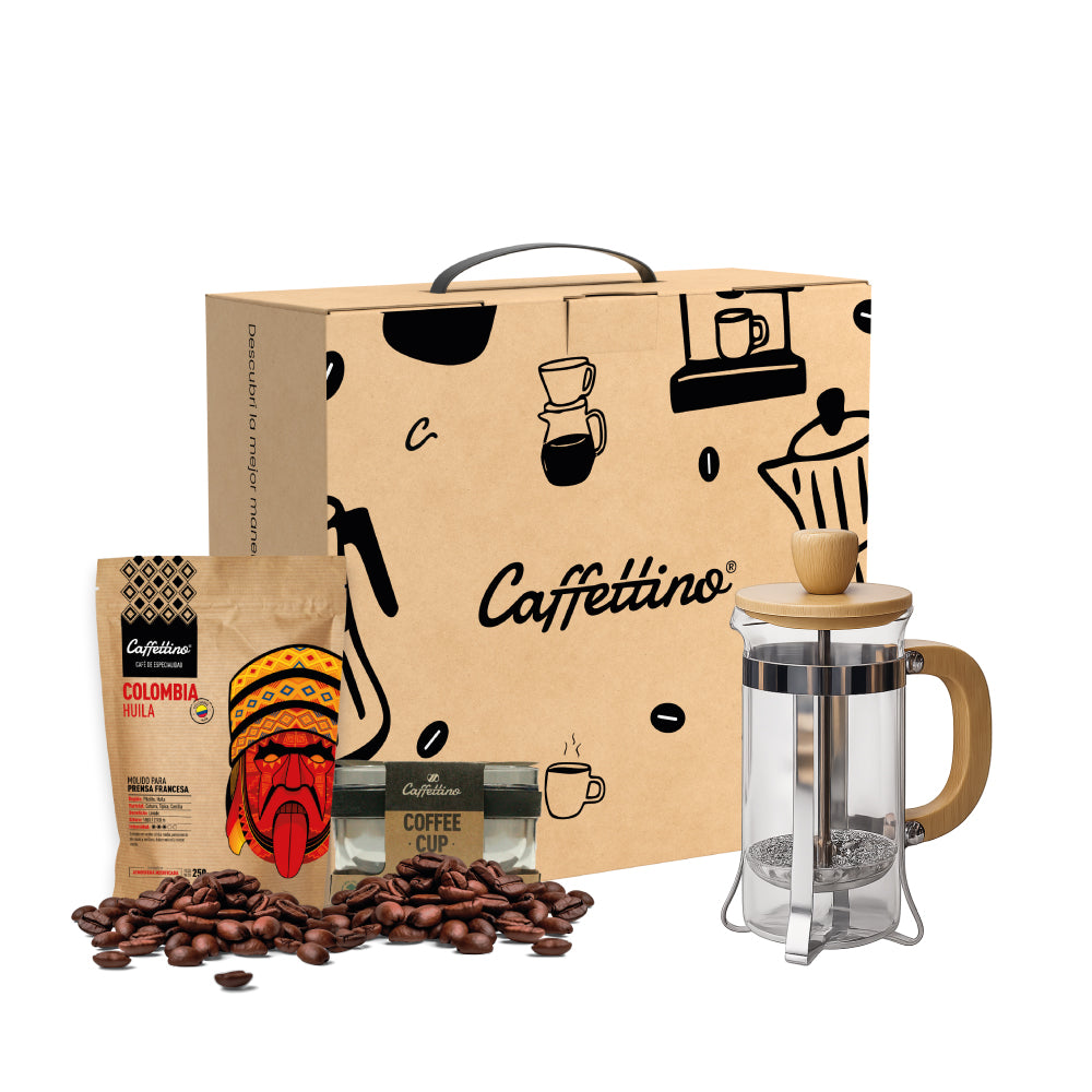 Box Prensa Francesa + Café de especialidad
