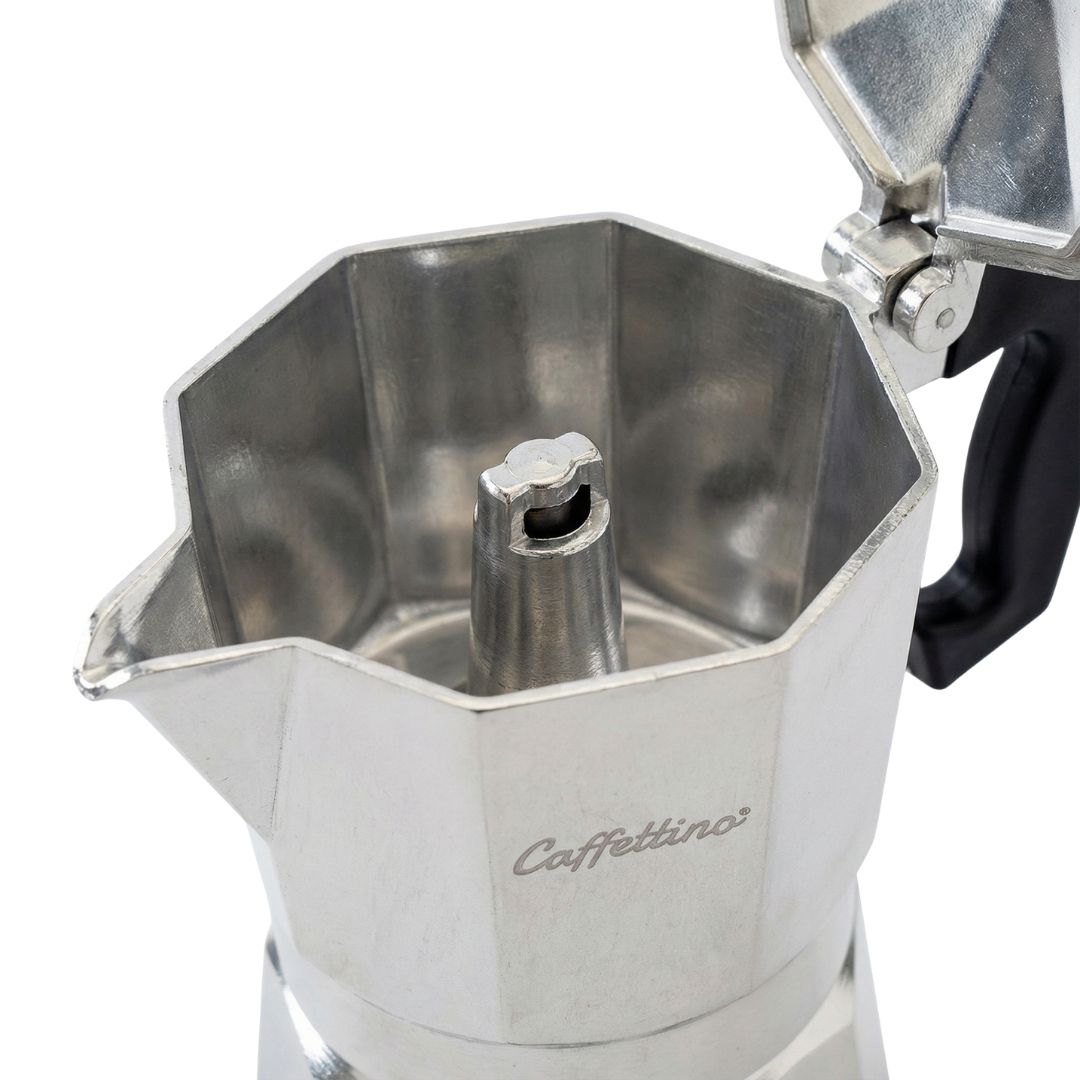 Cafetera Moka Tipo Italiana Aluminio Caffettino