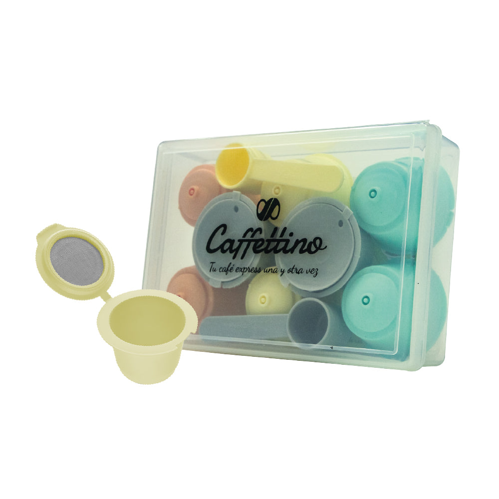Cápsulas Recargables para Nespresso x12 unidades