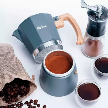 Cafetera Hudson Italiana 6 Pocillos