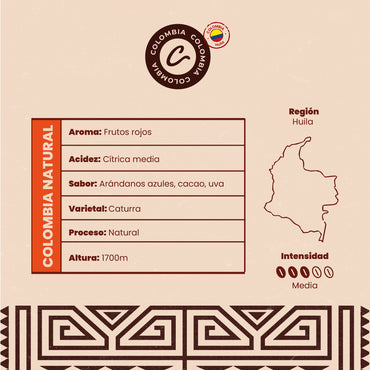 Café De Especialidad Colombia Natural