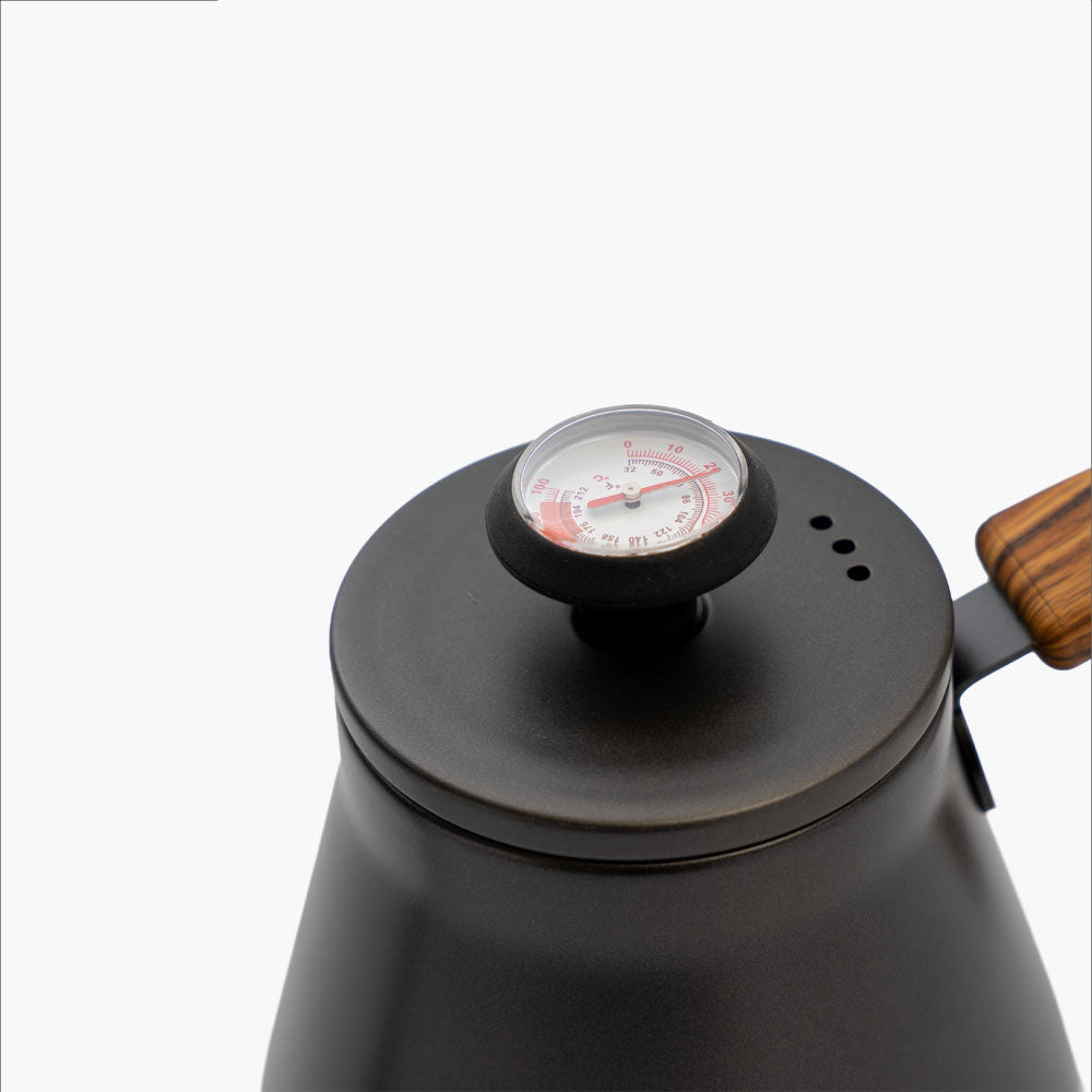 Pava de barista profesional con térmometro 1200ml