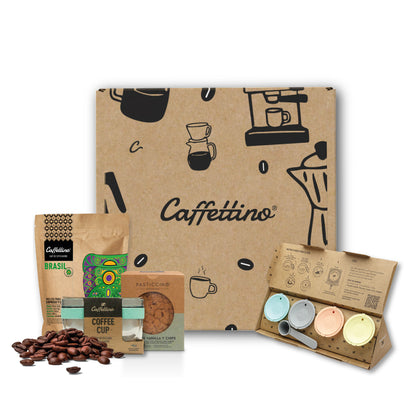Box Cápsulas Recargables + Café de especialidad