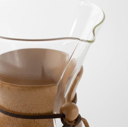 Cafetera Estilo Chemex con filtro de acero inoxidable 400ml Caffettino