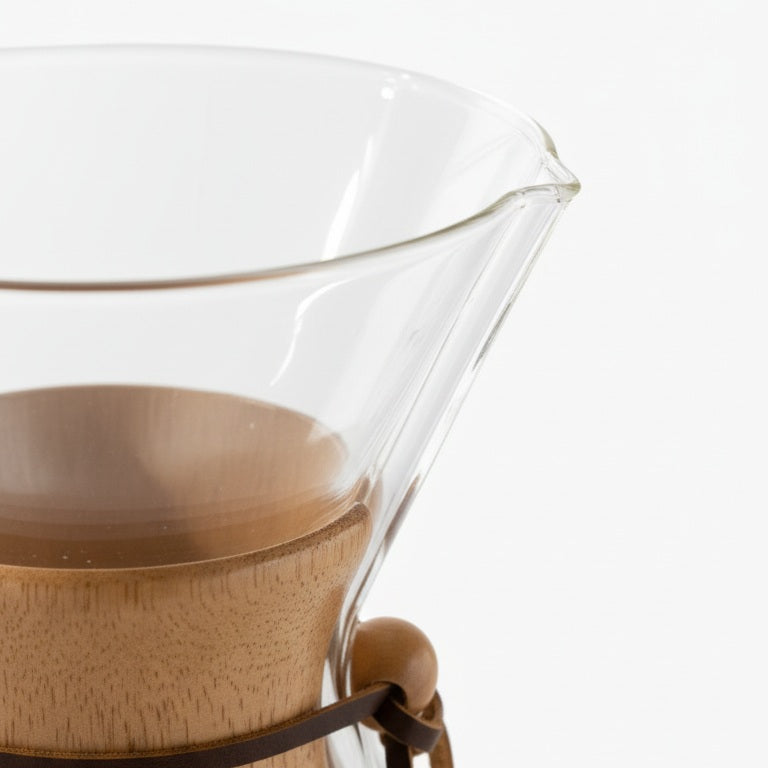Cafetera Estilo Chemex con filtro de acero inoxidable 400ml Caffettino