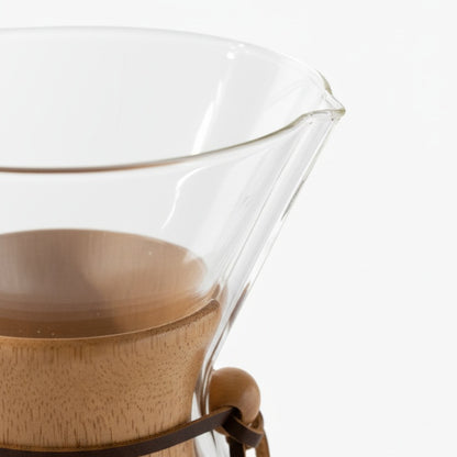 Cafetera Estilo Chemex con filtro de acero inoxidable 400ml Caffettino