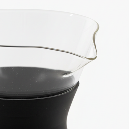 Cafetera estilo Chemex con filtro de acero inoxidable 400ml Caffettino