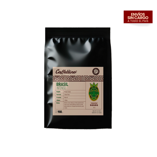 Café de especialidad Brasil Intenso en granos x 900grs