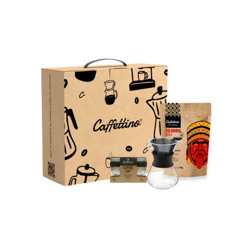 Box Chemex + Café de especialidad Colombia huila 250grs