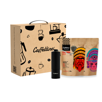 Box Molinillo + 2 Cafés de especialidad 250grs