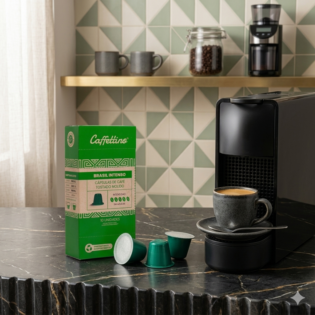Cápsulas de café Brasil Intenso x 10u Para Nespresso