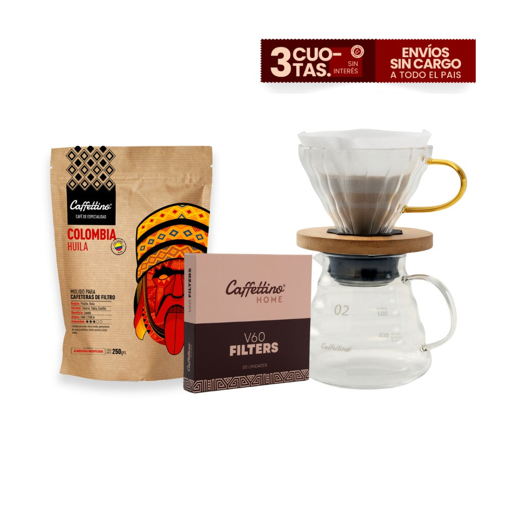 Combo V60 + Café de especialidad