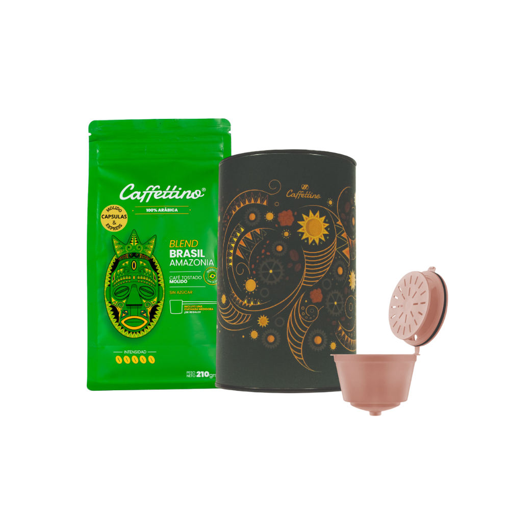 Combo Eco Lata Dolce x 8 + Café de origen