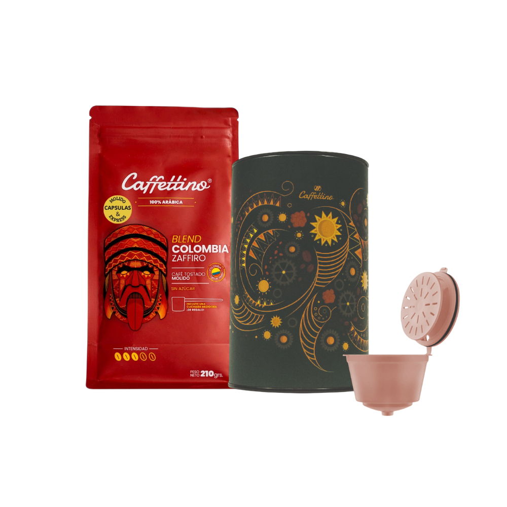Combo Eco Lata Dolce x 8 + Café de origen