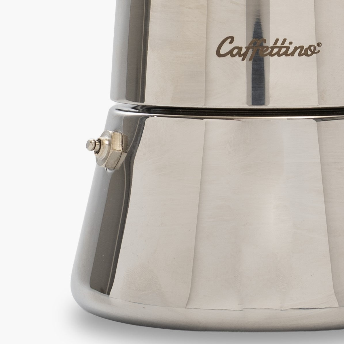 Cafetera Italiana de vidrio Caffettino 6 pocillos