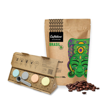 Cápsulas recargables Nespresso x4 + Café de especialidad