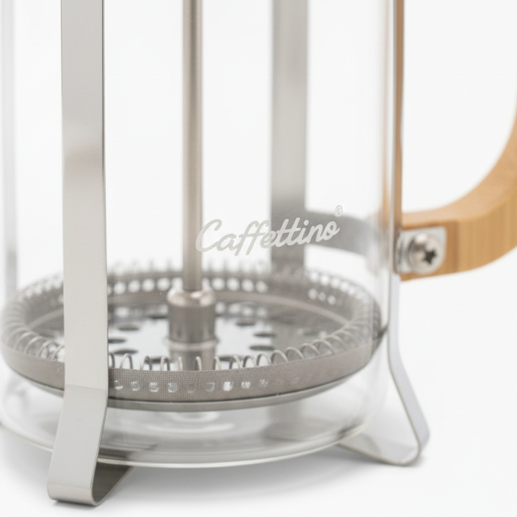 Cafetera de émbolo prensa francesa Caffetino