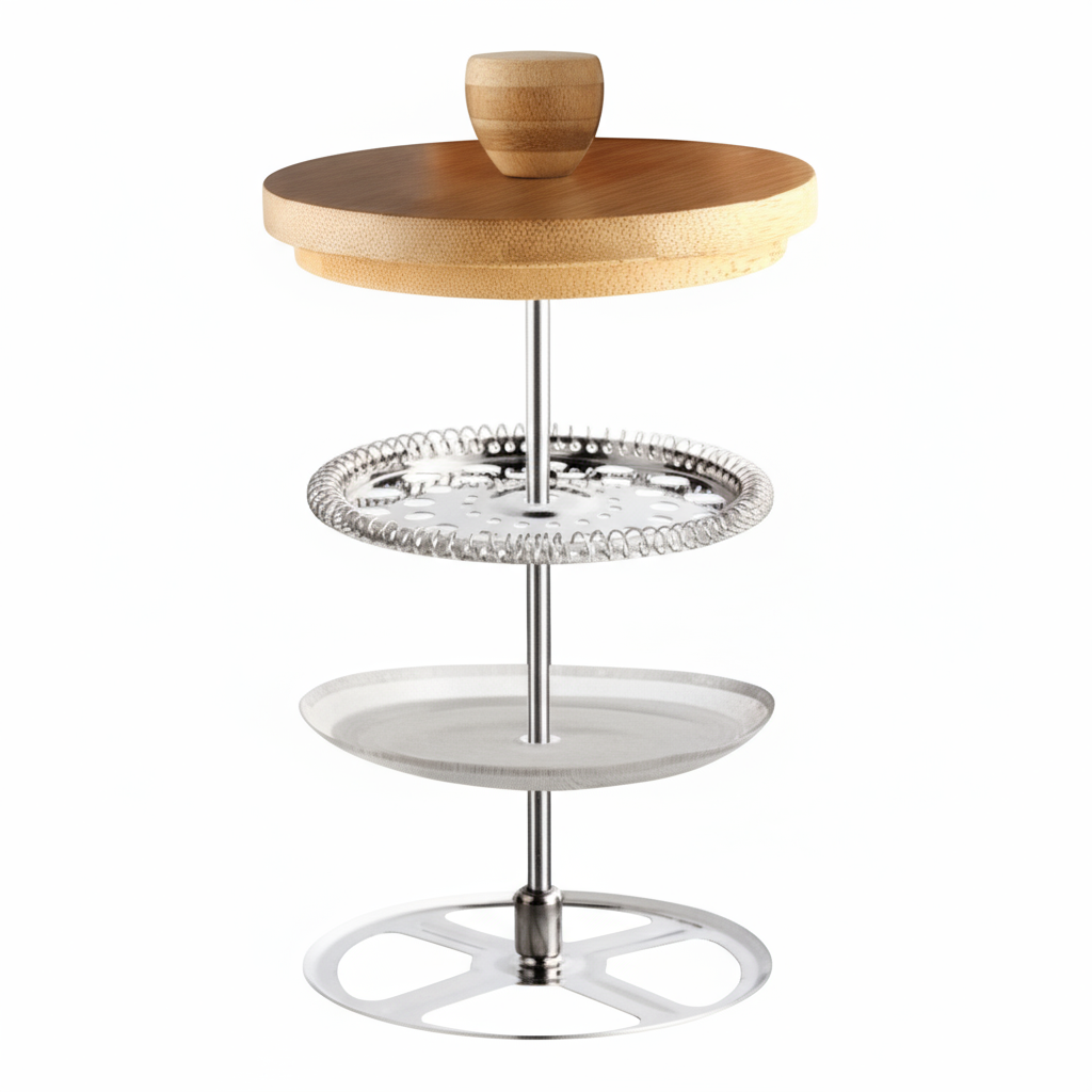 Cafetera de émbolo prensa francesa