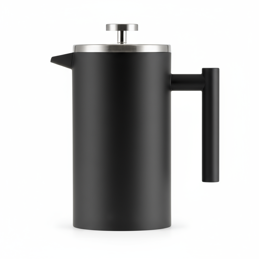 Cafetera  prensa francesa de acero inoxidable 600ml