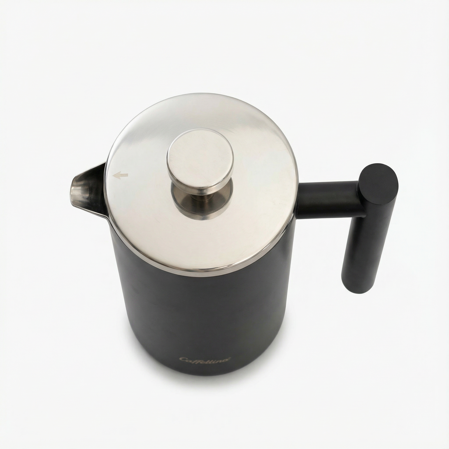 Cafetera prensa francesa de acero inoxidable 600ml Caffettino