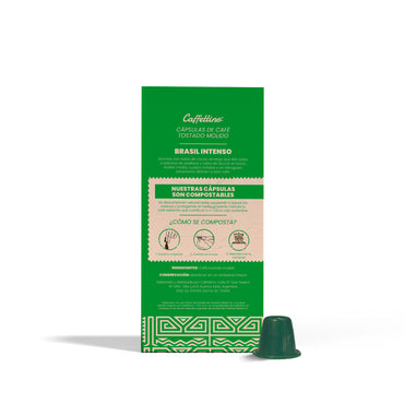 Cápsulas de café Brasil Intenso x 10u