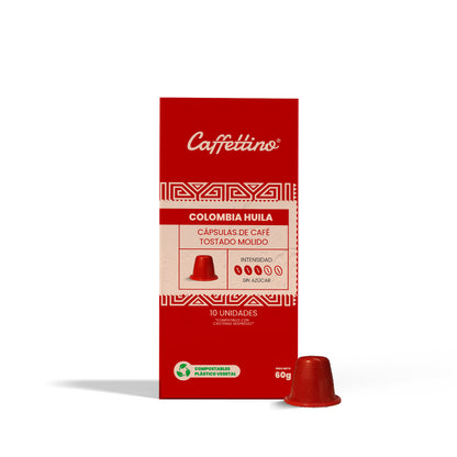 Cápsulas de café Colombia Huila x 10u Para Nespresso