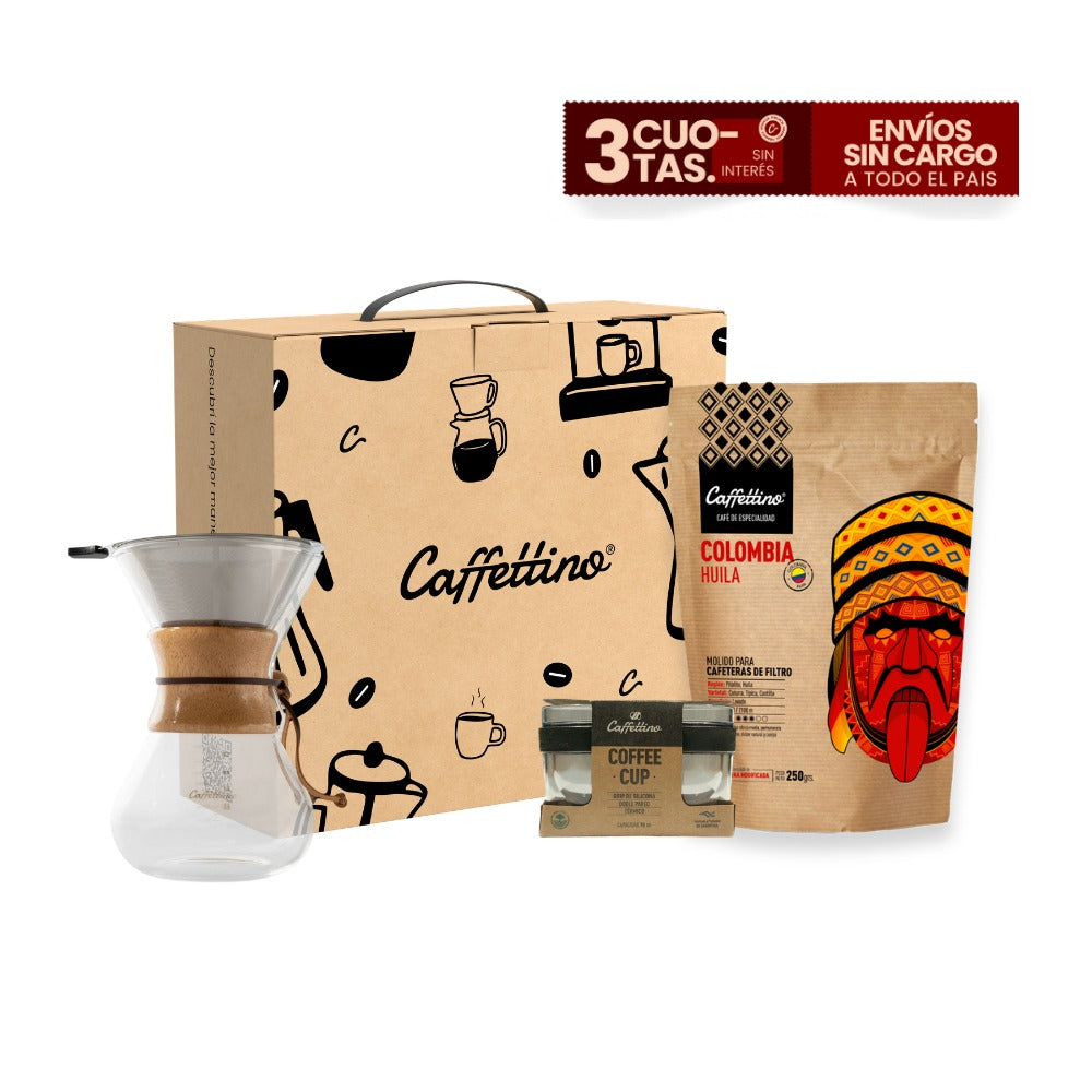 Box Chemex + Café de especialidad