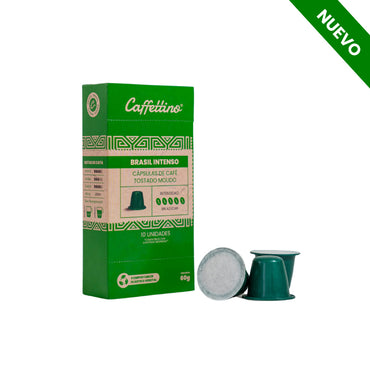 Cápsulas de café Brasil Intenso x 10u Para Nespresso