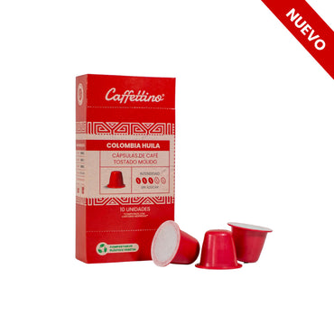 Cápsulas de café Colombia Huila x 10u Para Nespresso