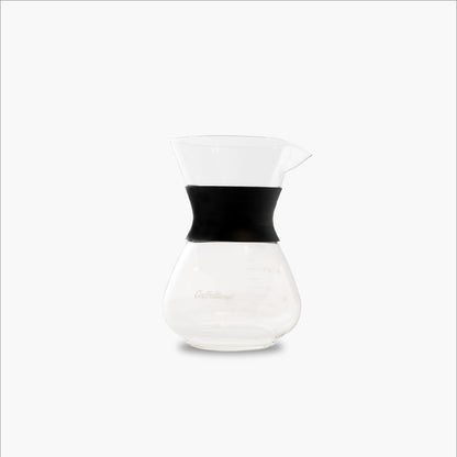 Cafetera estilo Chemex con filtro de acero inoxidable 400ml Caffettino