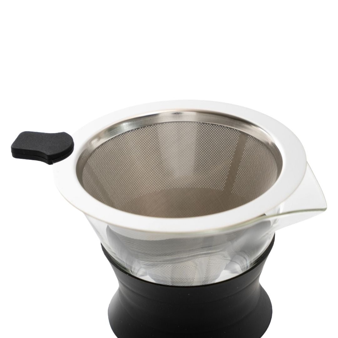 Cafetera Tipo Chemex + Filtro 400ml Caffettino