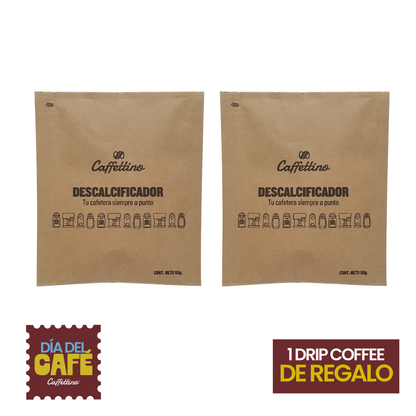 2 Descalcificadores para cafetera x 50 grs