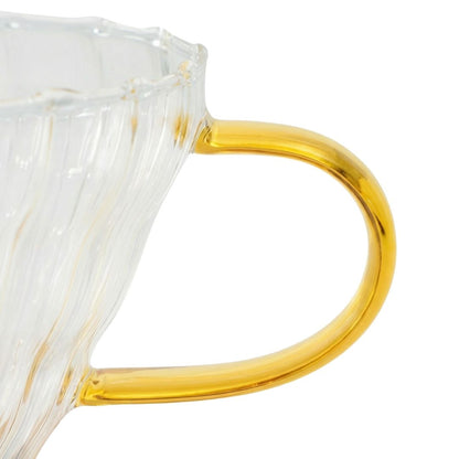 Dripper para V60 de vidrio con soporte de madera Caffettino