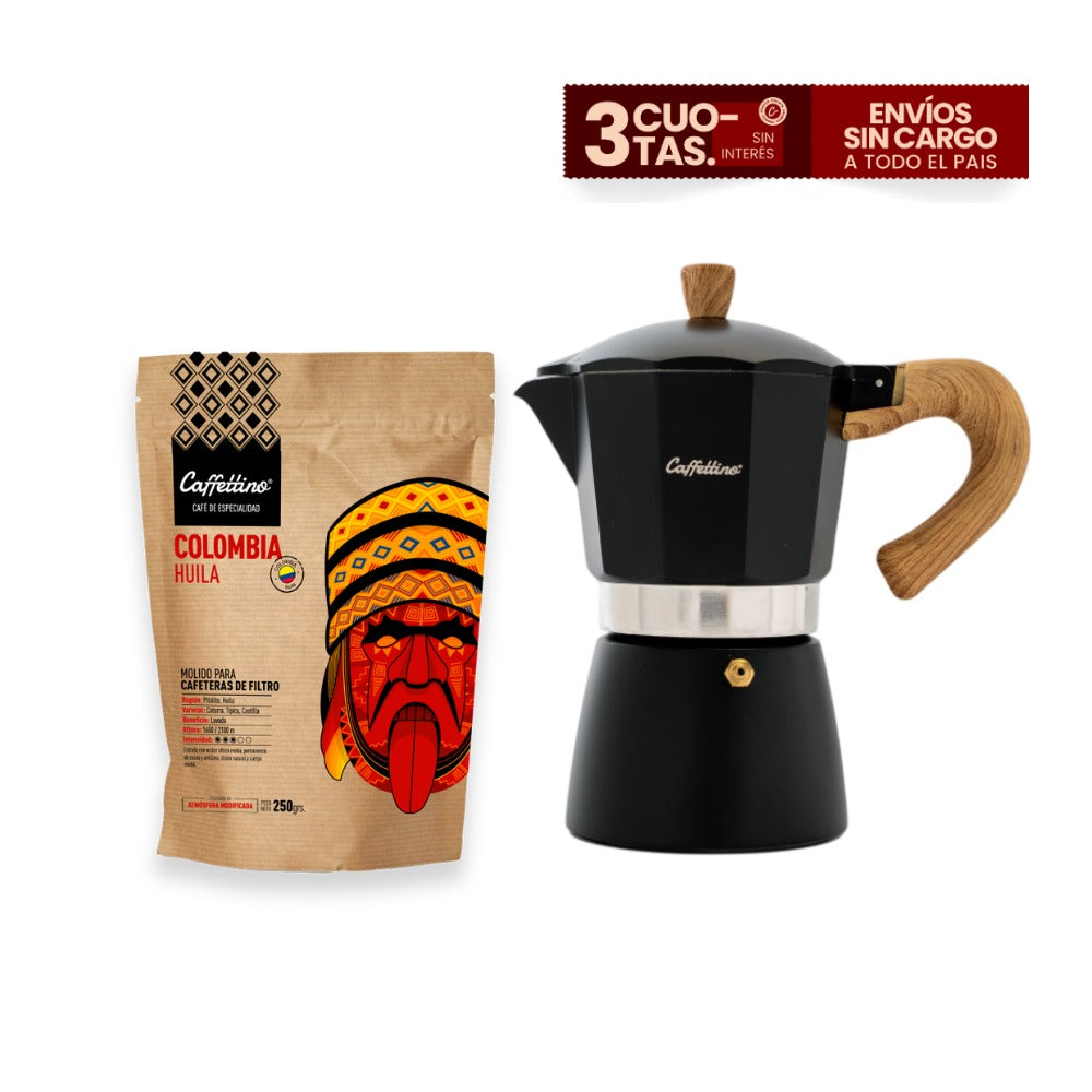 Combo Moka + Café de especialidad