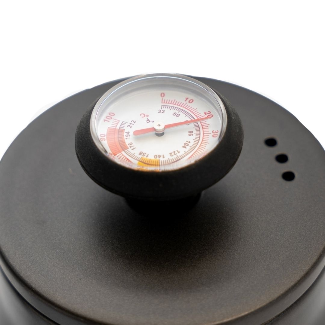 Pava de barista profesional con térmometro 1000ml