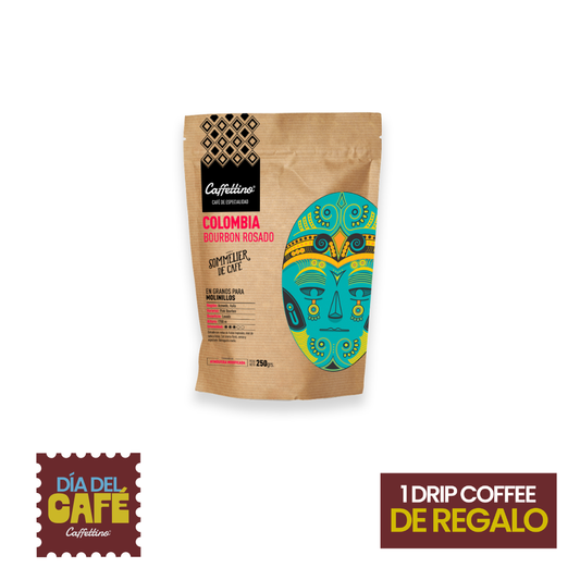 Café de Especialidad Colombia Bourbon Rosado
